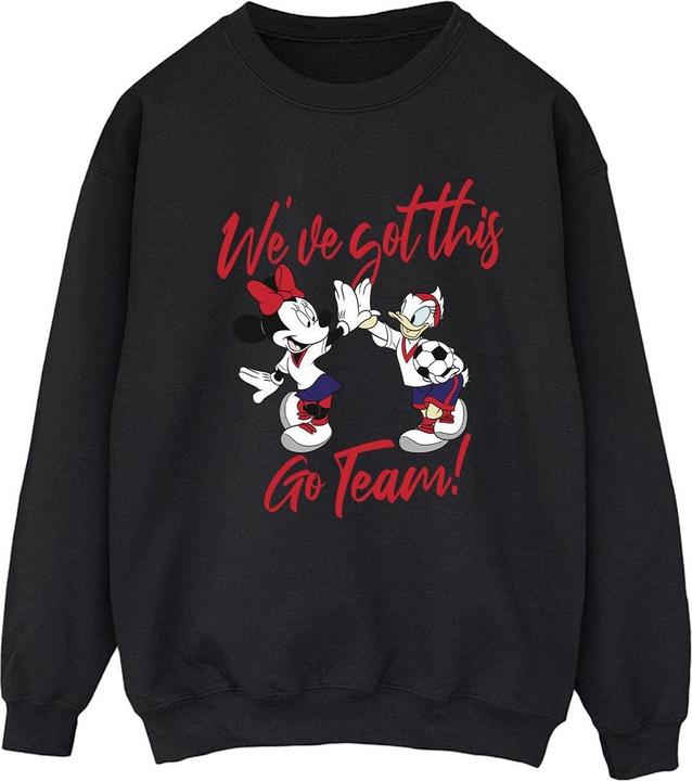 Actual product image Disney Womens/Ladies Minnie Daisy We've Got This Sweatshirt (S)