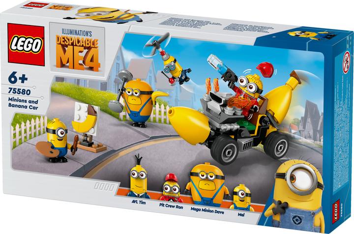 Produktbild LEGO Minions und das Bananen Auto (75580, LEGO Minions)
