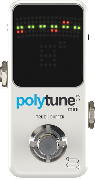 Actual product image TC Electronic PolyTune 3 Mini polyfoon stemapparaat met buffer