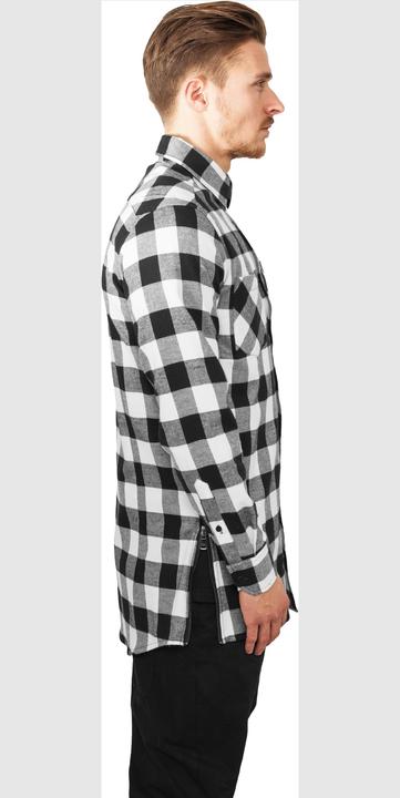 Produktbild Urban Classics Side-Zip Long Checked Flanell Shirt (S)