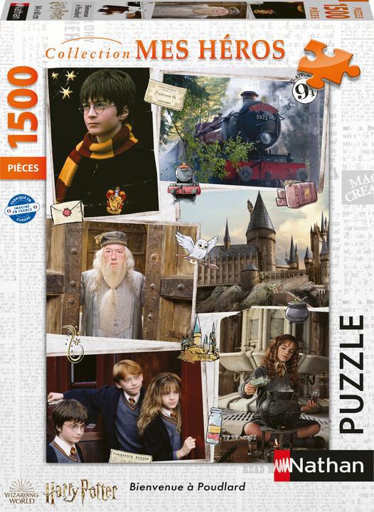 Image du produit Nathan Puzzle 1500 pieces Harry Potter - Welcome to Hogwarts (1500 pièces)