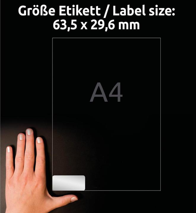 Actual product image Avery Nameplate labels