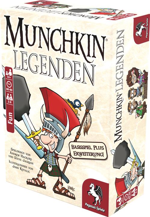 Immagine prodotto Pegasus Leggende di Munchkin (Tedesco)