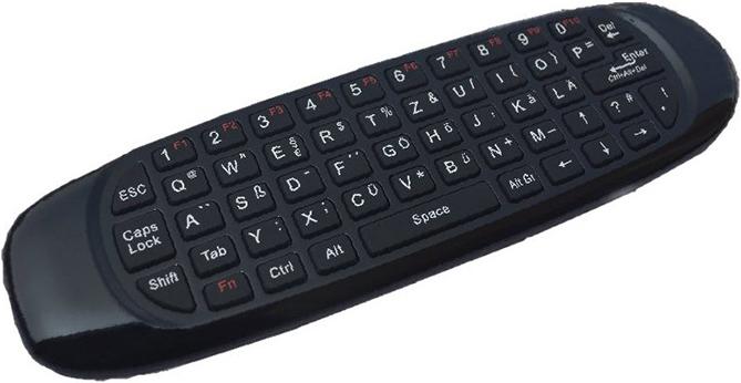 Immagine prodotto Xoro AMW 100 Airmouse (Telecomando universale, Radio frequenza (RF))