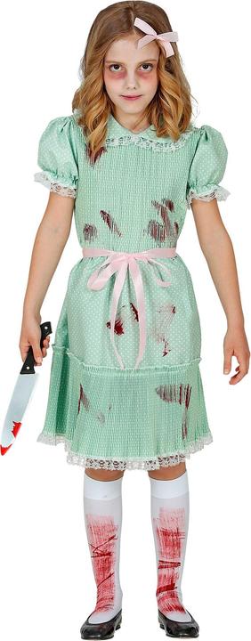Immagine prodotto Widmann Costume da bambola assassina per bambini, vestito, cintura, calze (140)