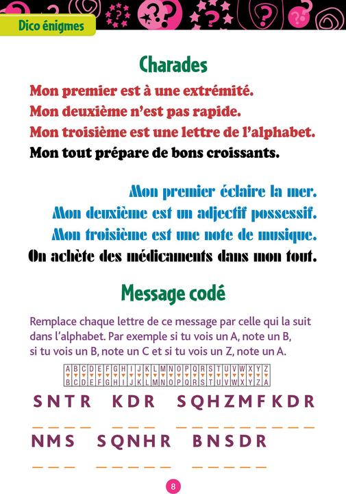 Produktbild Jeux et énigmes, du CM1 au CM2, 9-10 ans (Französisch, Eric Berger, Michèle Lecreux, Pascal Guichard, Clémence Roux de Luze, 2022)