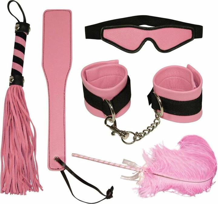 Produktbild Bad Kitty Leder Fetisch Set rosa