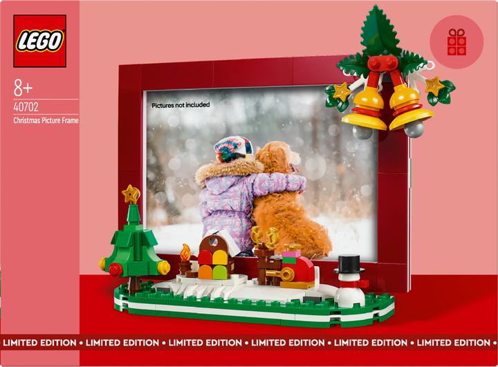 Produktbild LEGO Weihnachts-Bilderrahmen Limited Edition (40702, LEGO DC)