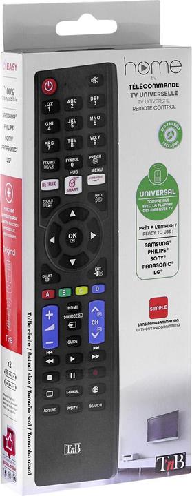 Actual product image T'nB Universal remote control (Universal remote control, Infrared)