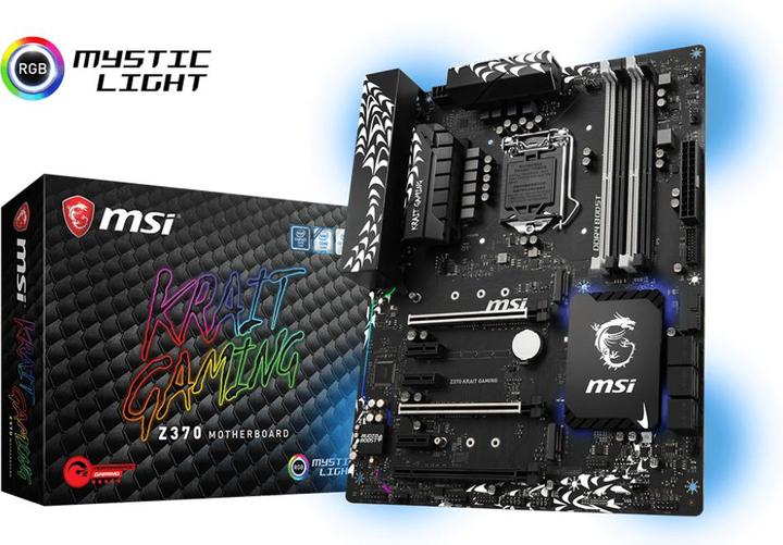 Actual product image MSI Z370 Krait Gaming (LGA 1151, Intel Z370, ATX)