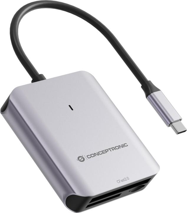 Produktbild Conceptronic Card Reader USB 3.2 Gen2 CFast SD/TF 4.0 UHS-II (USB 3.2 Gen 2)