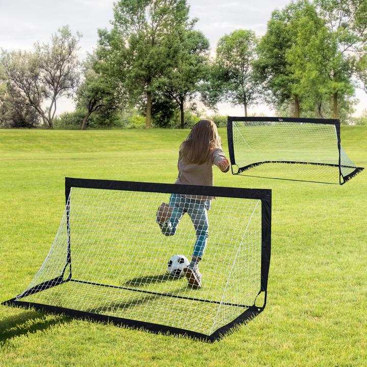 Actual product image Homcom Football Goal Set of 2