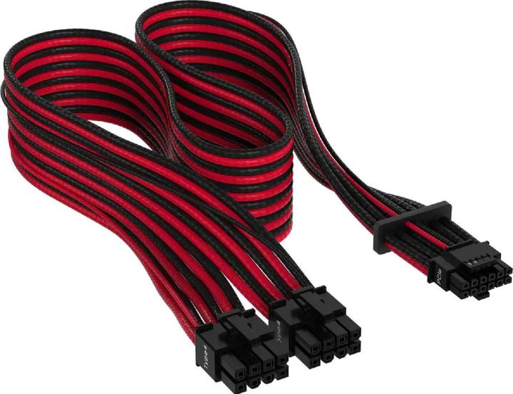 Image du produit Corsair Câble Premium 12+4 broches-12VHPWR-600-W pour PCIe Gen 5 avec gaine unique
