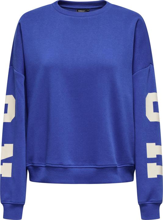 Only Onlsweat Life L/S Back/Sleeve Print Swt