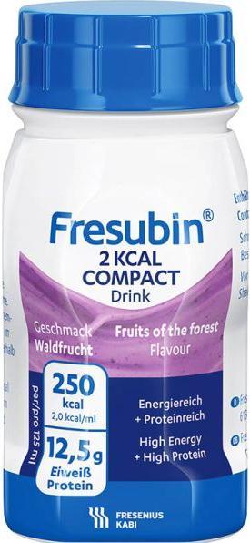 Image du produit Fresubin 2 kcal Drink Compact Fruits des bois (4x125ml) (Fruits des bois, 4 x)