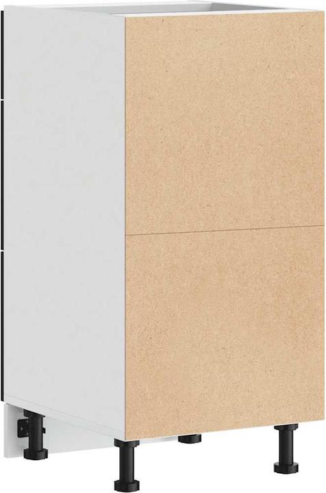 Produktbild VidaXL Unterschrank Schwarz 40x46x81,5 cm Holzwerkstoff Küchenschrank (40 x 46 x 81.5 cm)