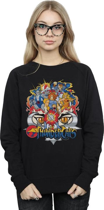 Immagine prodotto Thundercats Action Group Shot Felpa Donna (L)
