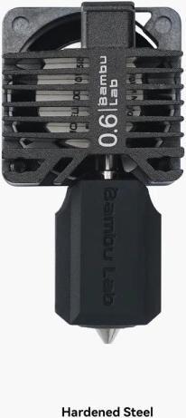 Immagine prodotto Bambu Lab Hotend - ugello in acciaio temprato da 0,6 mm (Hotend)