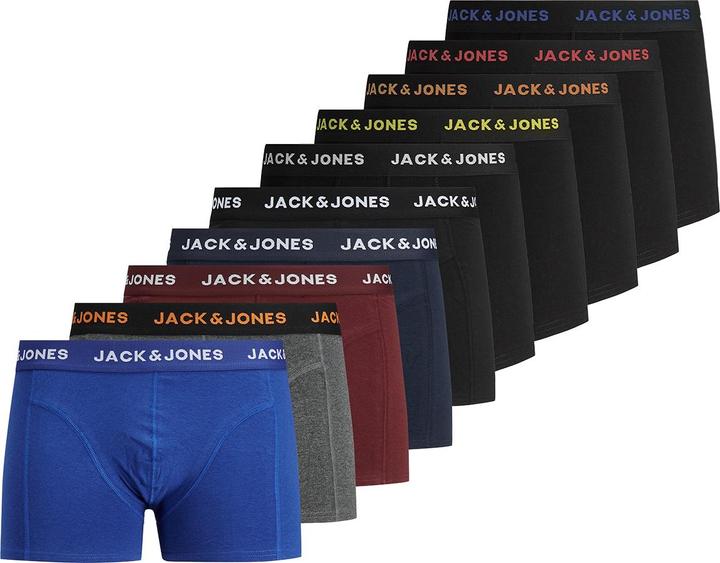 Jack & Jones 10er Pack Basic Retro Short / Pant (L, 10er Pack)