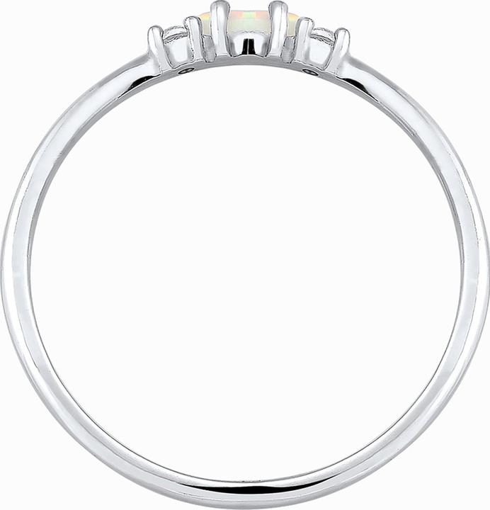 Immagine prodotto Elli Vintage Look mit Zirkonia Kristallen und Opal (52, 925 Argento)
