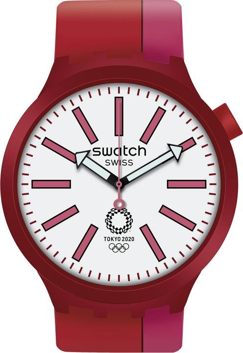 Image du produit Swatch Big Bold Kurenai Rouge (Montre analogique, 47 mm)