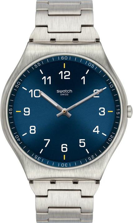 Actual product image Swatch Skin Suit Blue (Analogue wristwatch, 42 mm)