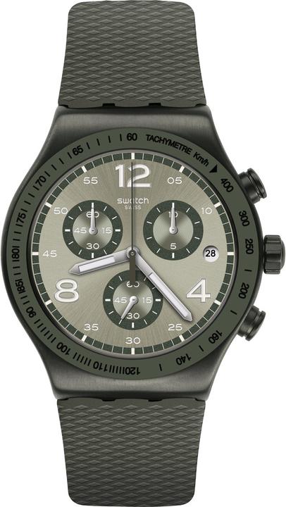 Swatch Polso da tappeto erboso (Orologio da polso analogico, 43 mm)