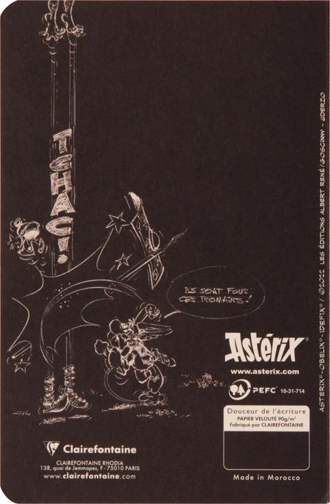 Image du produit Clairefontaine Astérix Crayonnés (À rayures, Couverture rigide)