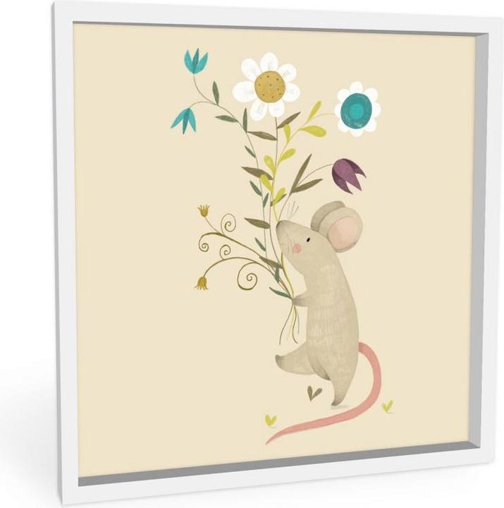 Produktbild Trenddeko Loske - Kleine Maus (40 x 40 cm)
