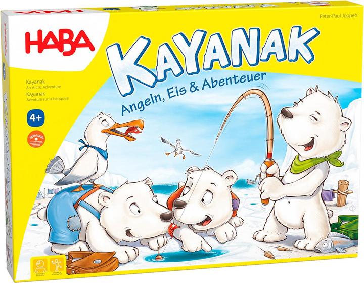 Immagine prodotto Haba Kayanak - Pesca, ghiaccio e avventura (Tedesco, Francese, Italiano)