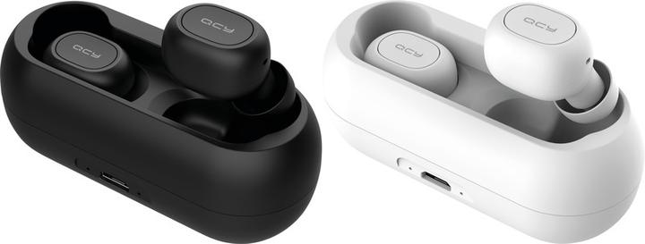 Immagine prodotto QCY Auricolari senza fili TWS Bluetooth V5.0 (bianco) (4 h, Senza fili)