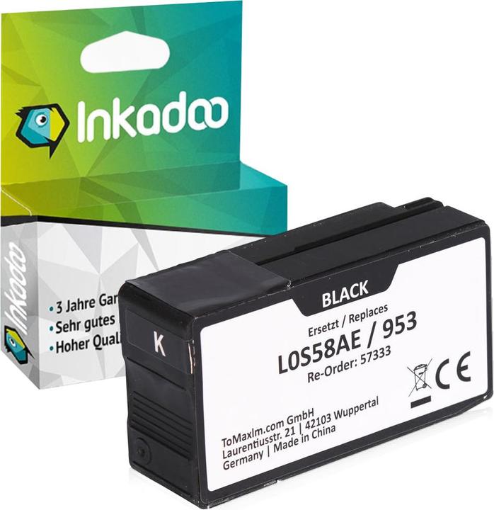Actual product image Inkadoo Compatible ink for HP OfficeJet Pro 8200 Series (FC)