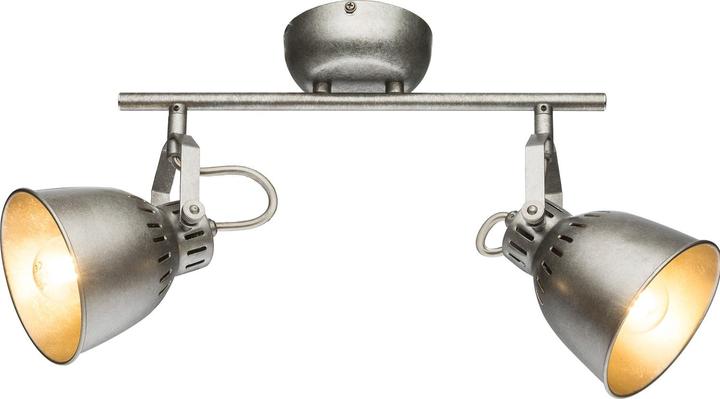 Produktbild Globo Deckenleuchte silver gray 2xE14 (E14)