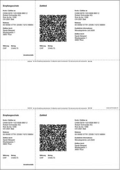 Image du produit Dataform Formulaires de facture pour facture QR Premium (500 x)