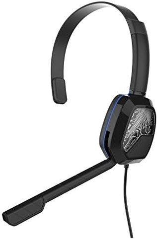 Actual product image PDP Afterglow LVL 1 Chat Headphones Wired Headband Gaming Black (Cable)