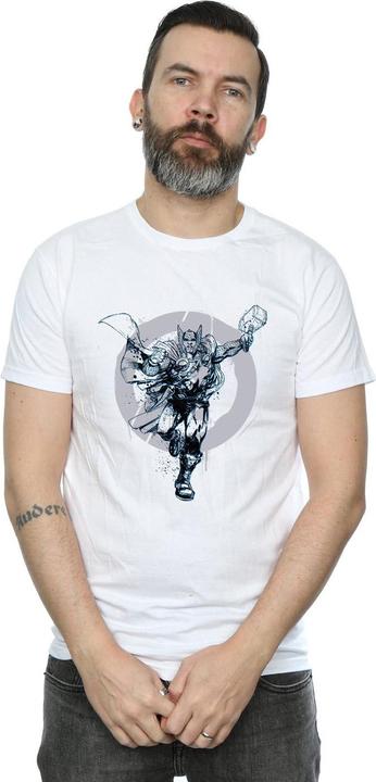 Actual product image Mens Thor Circle T-Shirt (M)