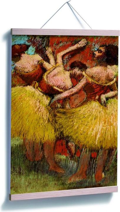 Image du produit Trenddeko Degas - Trois danseurs (60 x 90 cm)