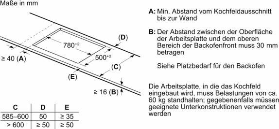 Produktbild Bosch Hausgeräte Serie 6, Induktionskochfeld, 80 cm, Schwarz, Mit Rahmen aufliegend, PXV845HC1E