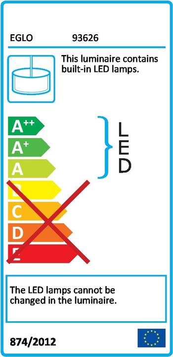 Energie-Label EGLO Cardito (2500 lm)