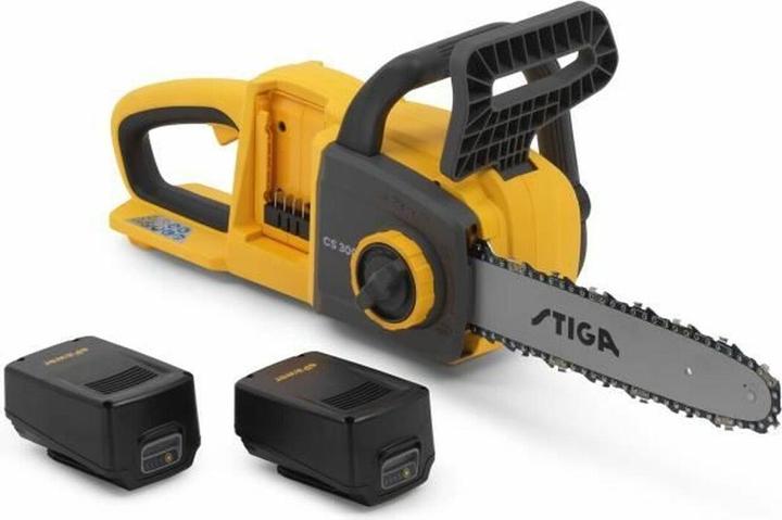 Stiga CS 300e, motosega a batteria, lunghezza lama 300 mm (Sega a catena a batteria)