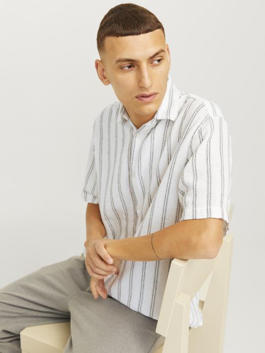 Immagine prodotto Jack & Jones Jorjoshua Loose Weave Shirt Ss (XXL)