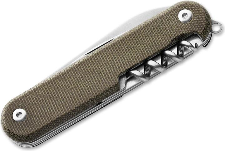 Actual product image MKM Campo 7 MagnaCut Micarta Green (6.70 cm)