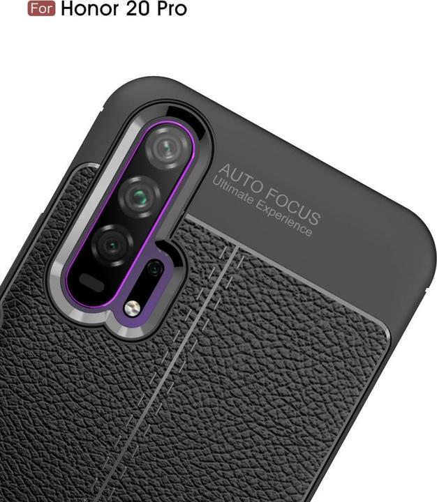 Produktbild Screenguard Honor 20 Pro Hülle Leather Design TPU Cover (Honor 20 Pro)