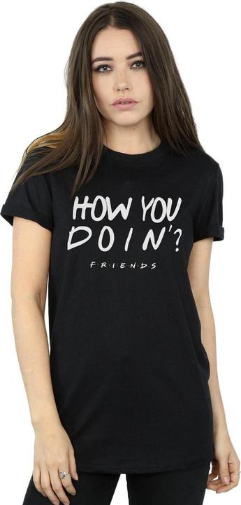 Produktbild Friends How You Doin? Boyfriend Fit TShirt (M)