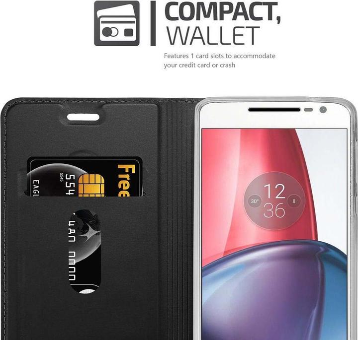 Image du produit Cadorabo Book Classy Style Cover (Motorola Moto G4 Plus, Motorola Moto G4)