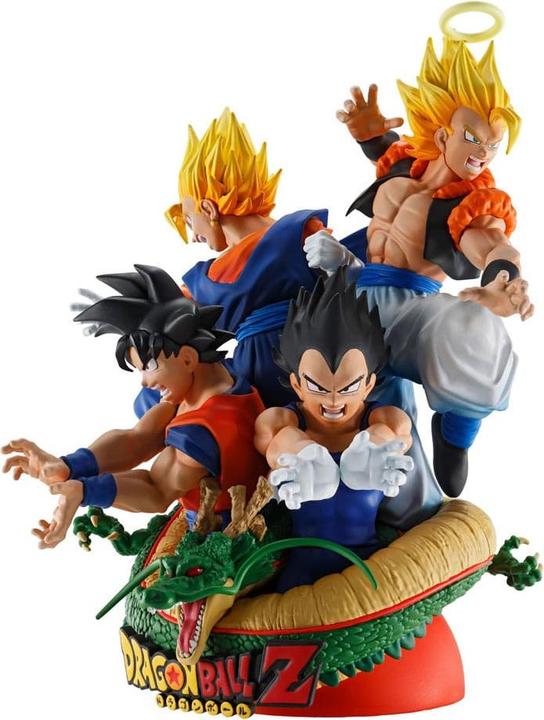 Actual product image Megahouse Dragon Ball Z Petitrama DX PVC Mini Statue Dracap Re Birth 2 13 cm
