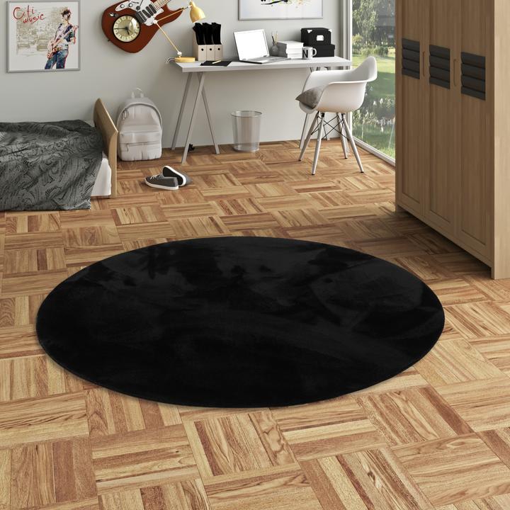 Produktbild Pergamon Kinder Super Soft Fellteppich Pearl Kids Rund (200 x 200 cm)