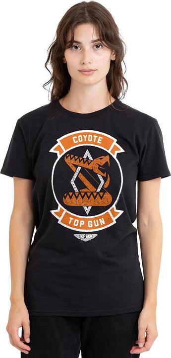 Actual product image Top Gun Unisex Adult Coyote Logo T-Shirt (M)