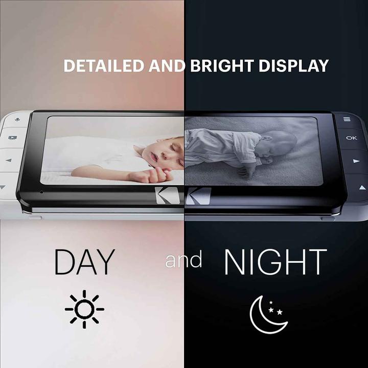 Actual product image Kodak Cherish C525P Smart Baby Monitor (Video & Audio)