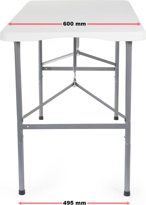 Produktbild Wiltec Campingtisch klappbar Klapptisch Partytisch Buffettisch Tisch Gartentisch